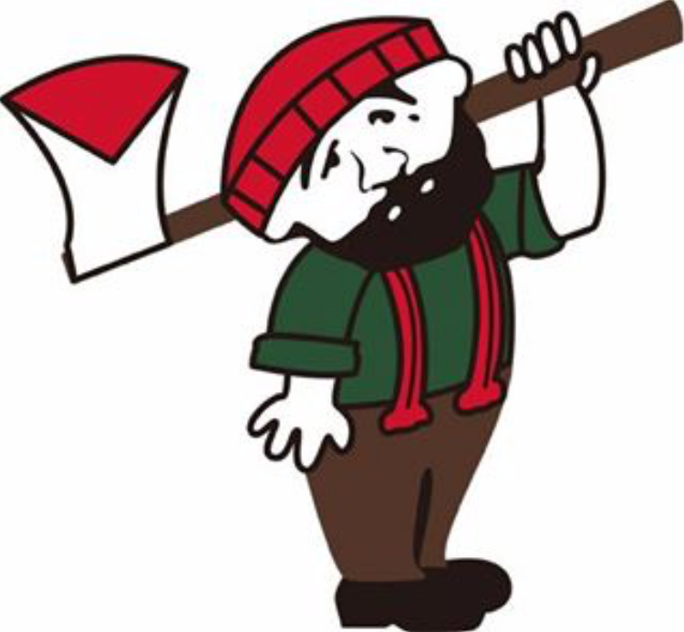 Rivers Tree Service lumberjack logo